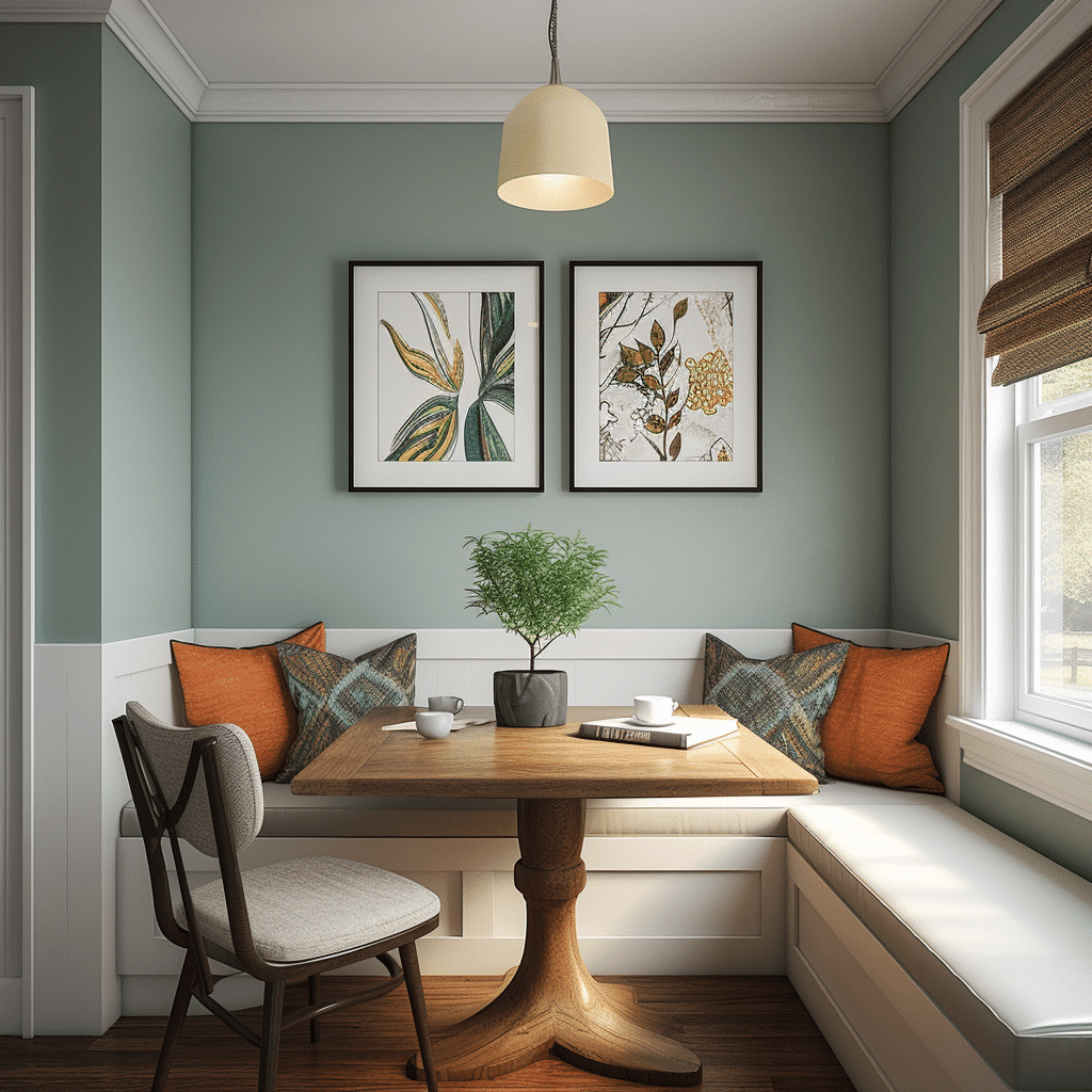 Transforming Your Unused Breakfast Nook Creatively