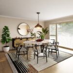 How Big Should A Dining Room Rug Be