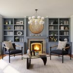 What to put on either side of a fireplace