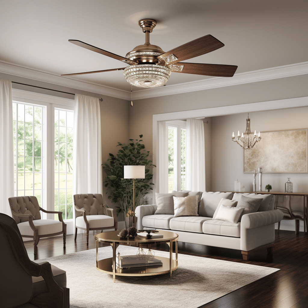 Ceiling Fans vs. Chandeliers Making Your Home Shine