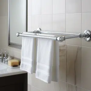 Towel bars match faucet
