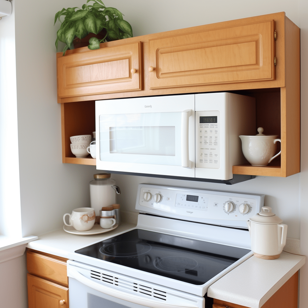 Installing Over The Range Microwave Without Cabinet