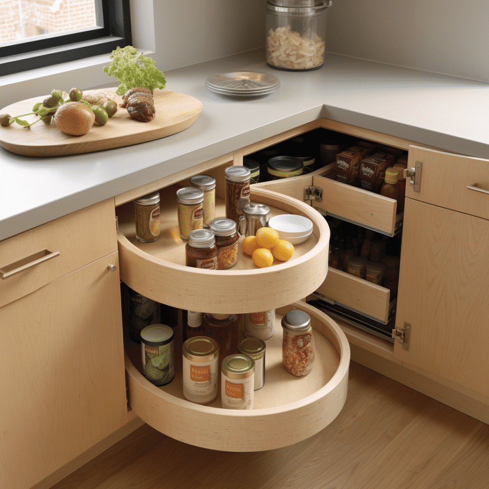 Maximizing Space and Organization with Lazy Susan