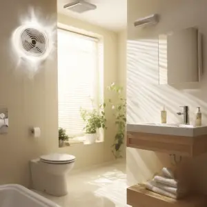 Ductless bathroom fans