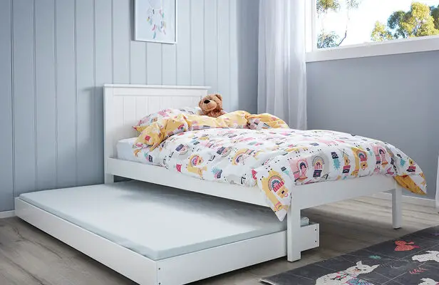 Can You Put A Trundle Under Any Bed, How To Put A Single Bed Frame Together