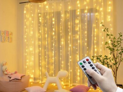 How to hang fairy lights without damaging the wall