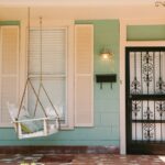 How much room do you need for a porch swing?