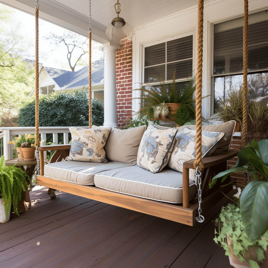Choosing the Perfect Porch Swing Size, Type, and Placement