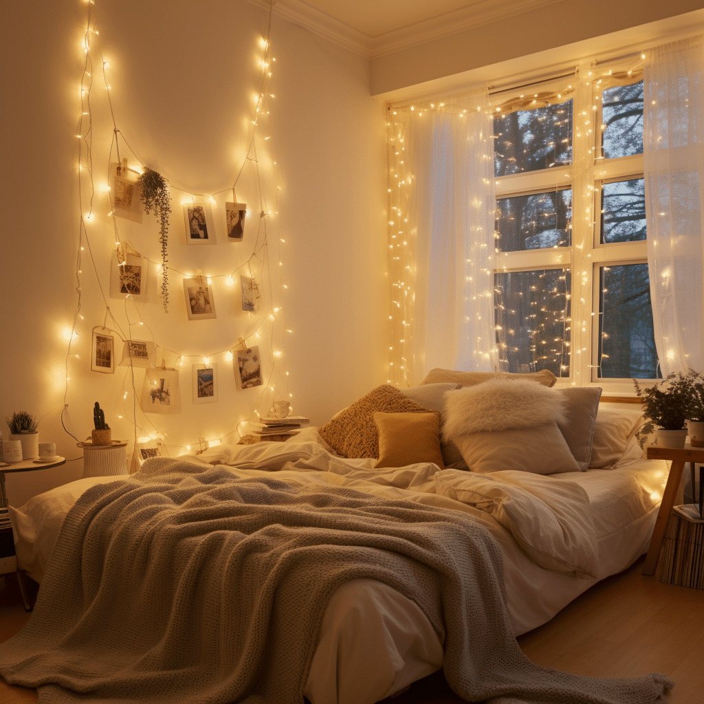 Creative Ways to Hang Fairy Lights Without Damage