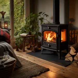 Wood-Burning Stove Installation