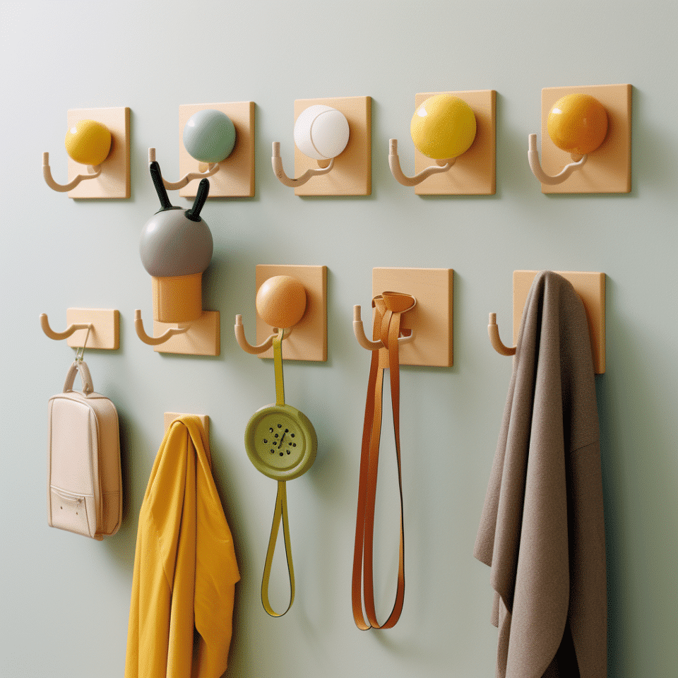 Top Adhesive Wall Hooks for DamageFree Organization