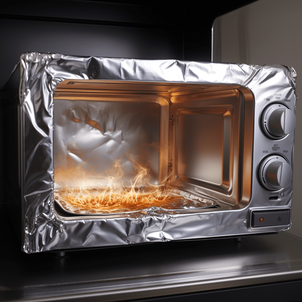 Safe Use of Aluminum Foil in Convection Microwaves