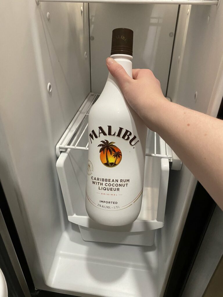 Can You Put Malibu In The Freezer