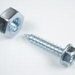 Where does the washer go on a screw?