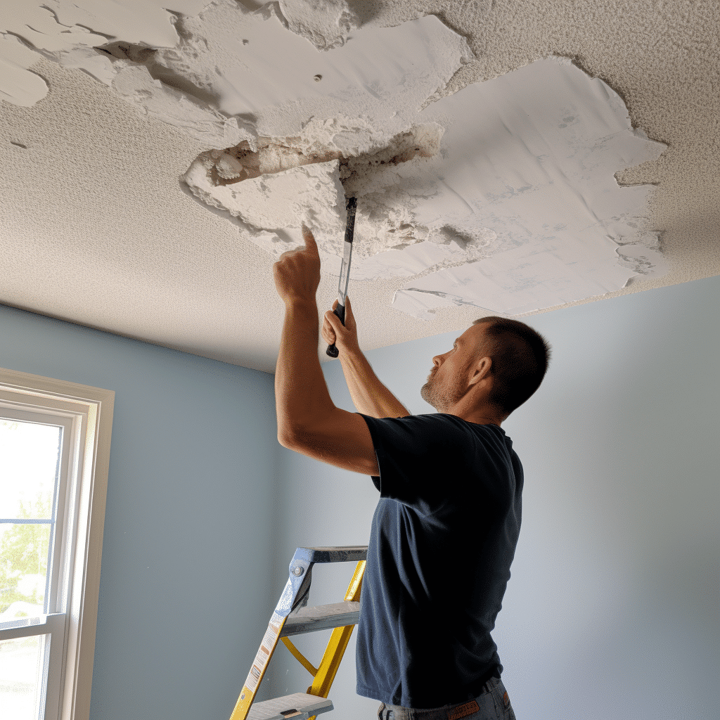 Removing Textured Ceilings StepbyStep Guide and Tips