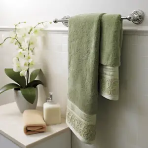 Stylish Bathroom Towel Decor