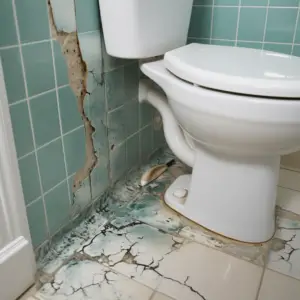 Bathroom Tile Leak Repair