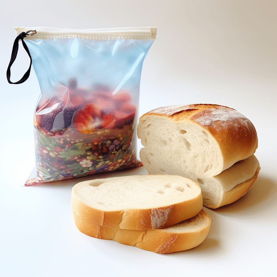 Quart Bag and Sandwich Bag for Travel Toiletries