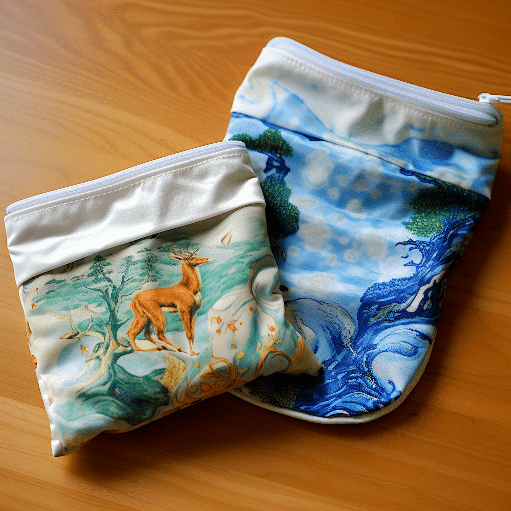 Quart Bag and Sandwich Bag for Travel Toiletries