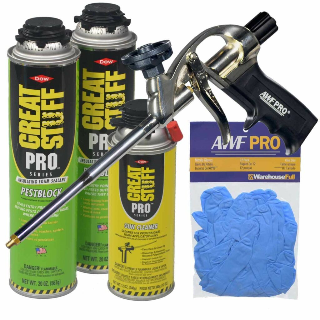 Great Stuff Pestblock vs Regular