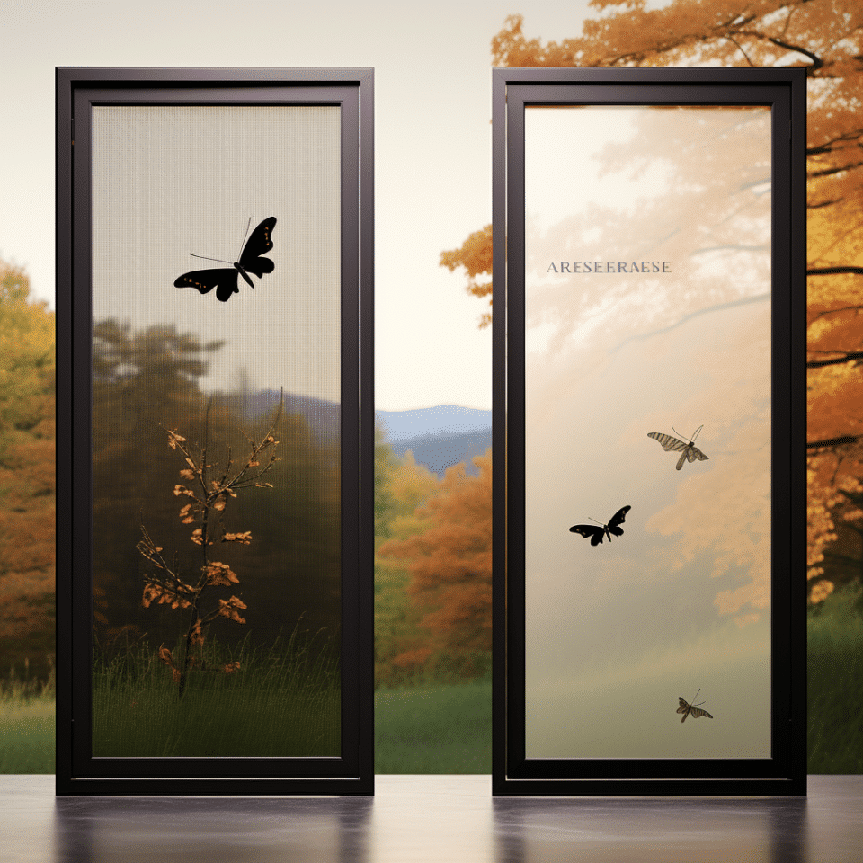 Andersen Truscene vs. Regular Screens Insect Screen