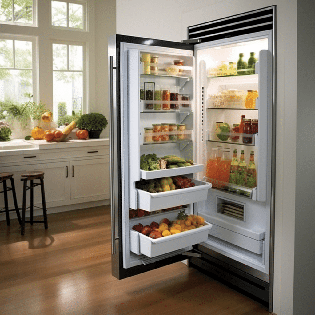 Choosing a Stylish Zero Clearance Refrigerator