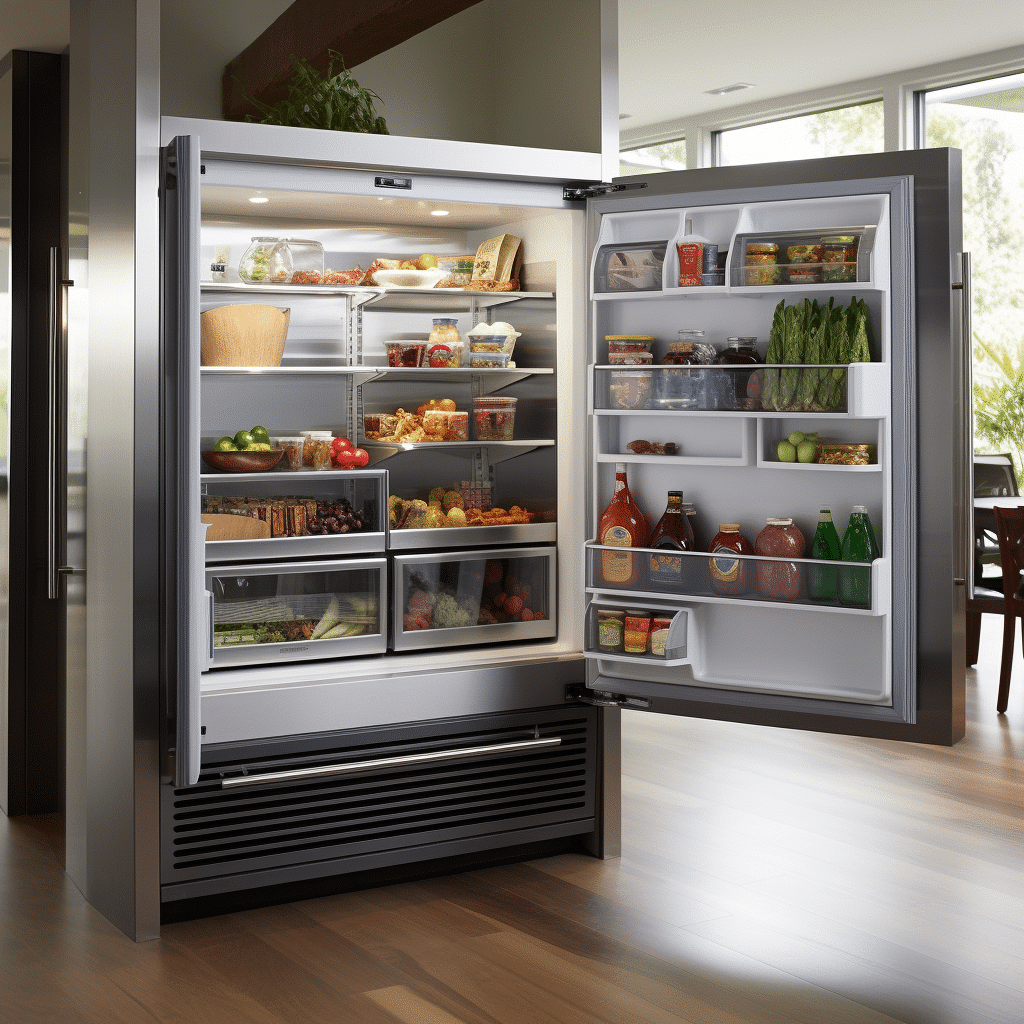 Choosing a Stylish Zero Clearance Refrigerator