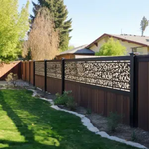 Shadow Box Fence