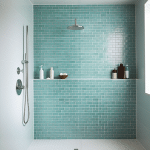 Penny Tile Shower