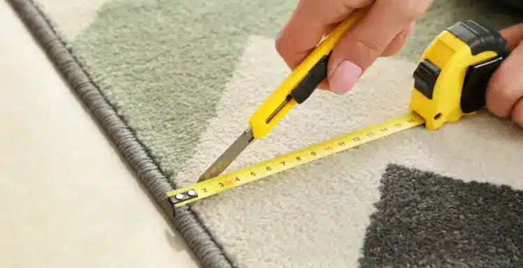 How to Cut a Rug Without it Fraying