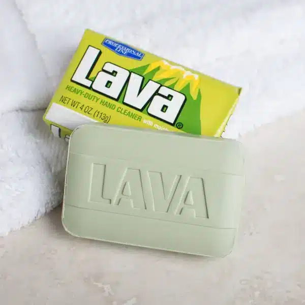 Lava Soap Green vs Red