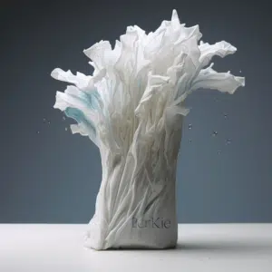 Dissolving Kleenex tissues