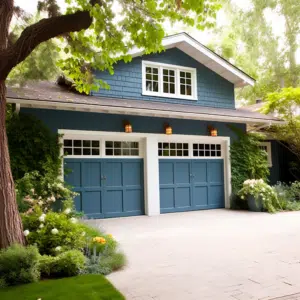 Garage and front door color combinations