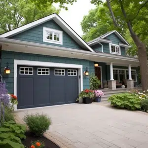 Garage and front door color combinations