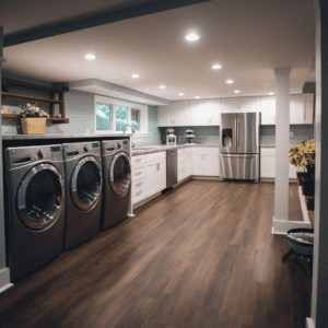 Moving Laundry Room: Basement to Main Floor