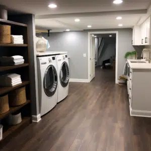 Moving Laundry Room: Basement to Main Floor