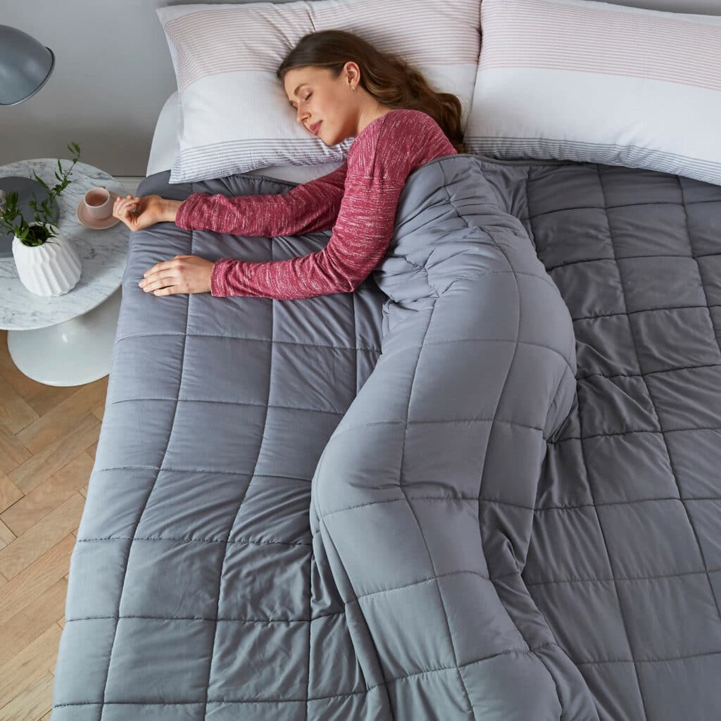 How To Wash A Weighted Blanket With Sand