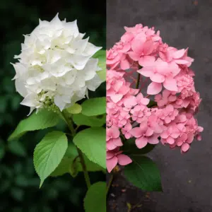 Pinky Winky and Quick Fire Hydrangea