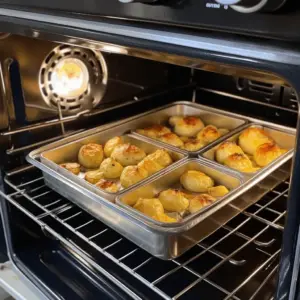 Aluminum pans in ovens