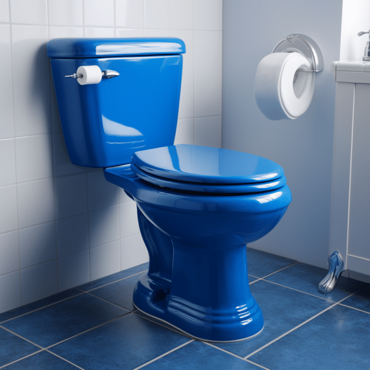 Resolving Blue Toilet Water Issues Causes and Solutions