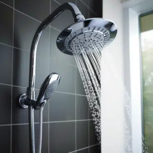 Water Flow from Shower Head