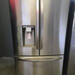 LG Stainless Steel Refrigerator Dent Removal