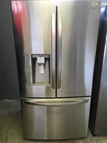 LG Stainless Steel Refrigerator Dent Removal