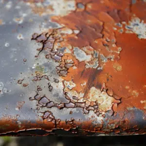 Rust Stains from Fiberglass