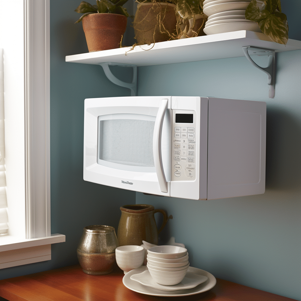 Efficient DIY Guide Venting Microwave on Interior Wall