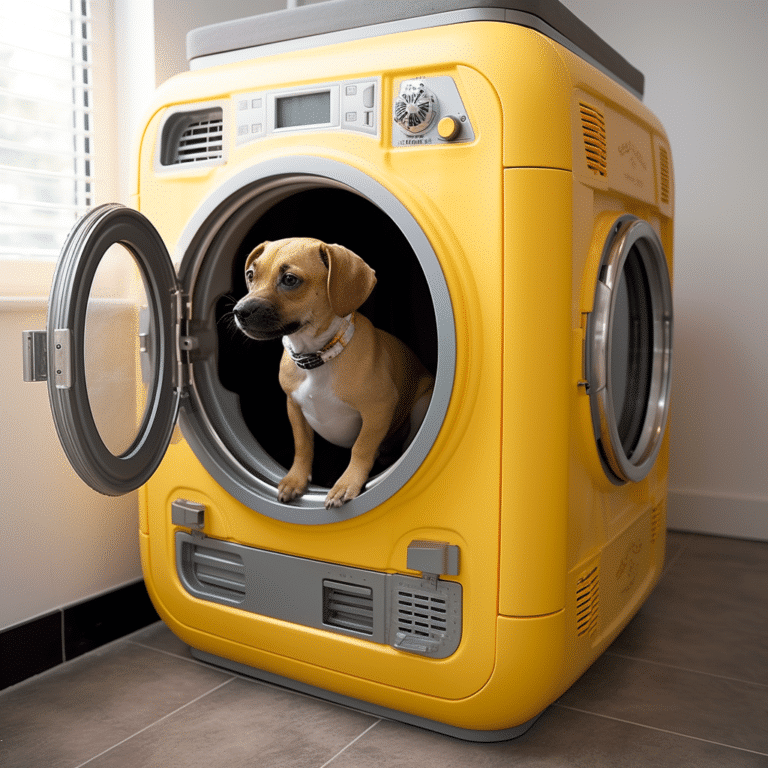 Efficient Washer and Dryer for Pet Hair