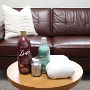 Leather Couch Cleaning Guide for Dove Soap