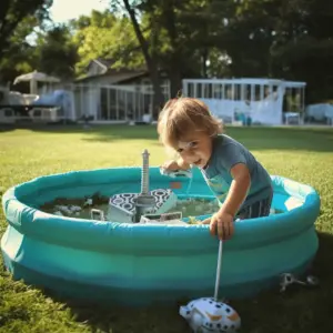Keep Kiddie Pool Clean