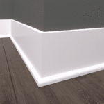 How to End Shoe Molding at the Door Frame