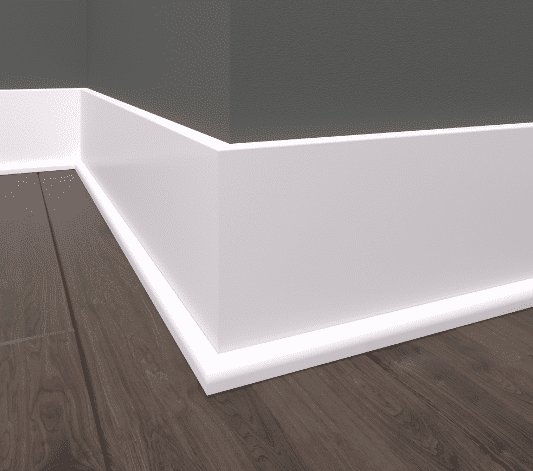 How to End Shoe Molding at the Door Frame